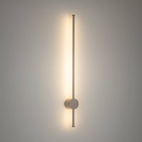 Nowodvorski Lighting LED-vägglampa Orla M, sand, aluminium, höjd 97 cm