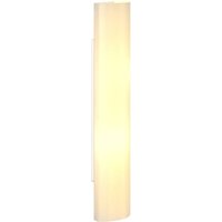 Lindby Wandleuchte Ophelia, Höhe 39 cm, weiß, Glas
