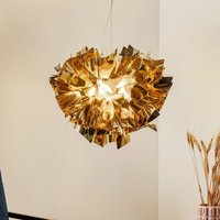 Slamp Veli designer hanging light, Ø 42 cm, gold