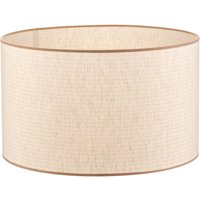 Duolla Abat-jour Roller, écru, jute, Ø 50 cm, hauteur 30 cm