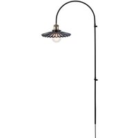 Globen Lighting Wandleuchte COBBLER, grau, Höhe 150 cm