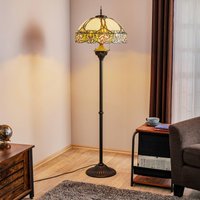 Clayre&Eef Fabulous floor lamp Emily, Tiffany-style