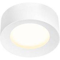 Lampa sufitowa LED SLV Fera, Ø 20 cm, biały matowy