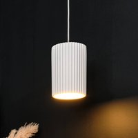 OSRAM hänglampa Decor Plaster Routes Tube, vit, gips, E27