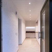 Deko-Light Plafonnier encastré LED Acrux, Ø 17 cm, argent mat, CCT