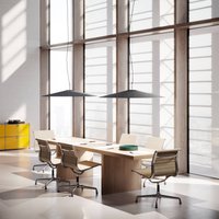 Luceplan Koinè LED felt pendant 927 110cm anthracite