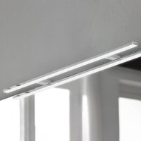 Ebir Esther 2 LED-spegellampa, krom, bredd 80 cm