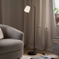New Works floor lamp Material, opal white, glass, height 125 cm