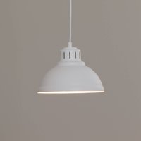 Luminex Suspension Sven, 1 lampe, blanc, acier, E27