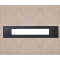 Fumagalli Infälld belysning Nina IP55 svart/opal 26 cm R7S CCT syntetiskt harts