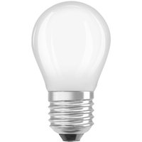 OSRAM LED bulb drop E27 1.2W matt 2,700K 255lm