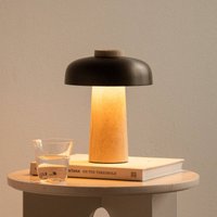 Audo Copenhagen Audo bordslampa, sand/brons, sten, 24,5 cm