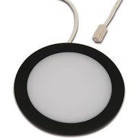Hera FAR 68 recessed LED furniture light, black, 4W, 3,000K