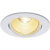 SLV New Tria 68 infälld spot LED 3.000K rund vit