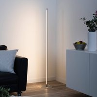 JUST LIGHT. GmbH LED-golvlampa Bella, rak, fyrkantig bas, stål