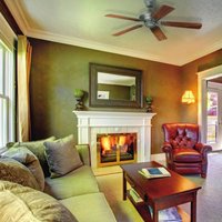 Westinghouse Ventilateur de plafond Nevada, silencieux, noyer/cerisier