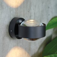 Top Light Puk Mini Wall, G9, clear lenses, matt black