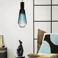 EGLO LED bulb E27 4W T100 2,000K filament blue dimmable