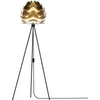 UMAGE Aluvia mini floor lamp brass tripod black