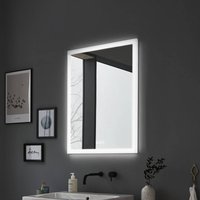 Miroir mural LED Paulmann Mirra blanc 60x80 cm IP44 CCT