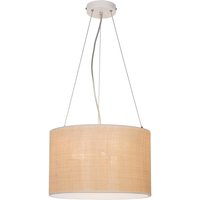 Viokef Hänglampa Amanda med skärm av halm