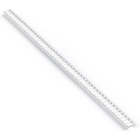 The Light Group SLC louvre grille Click, white, length 140 cm, plastic