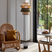 MARKET SET Singapore DBL floor lamp, khaki/curry