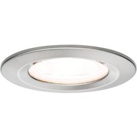 Paulmann LED-spot Nova rund, IP44, dimbar, järn