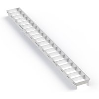 The Light Group Grille à lamelles SLC Click, blanche, longueur 56 cm, plastique