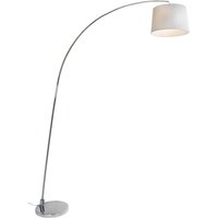 Aluminor Floor lamp Arc Is chrome