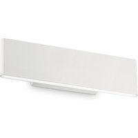 Ideallux LED-vägglampa Desk vit, ljus uppåt/nedåt