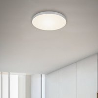 Briloner Flame LED ceiling light, Ø 28.7 cm, silver
