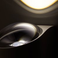LOOM DESIGN LED outdoor wall light Saga, up/down, corten