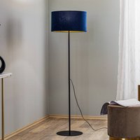 Duolla Floor lamp Golden Roller dark blue/gold