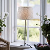 PR Home BASE ACANTHUS table lamp, white/silver, 58 cm