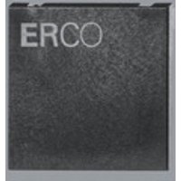 ERCO end plate for three-circuit track, black