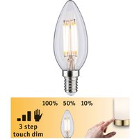 Paulmann LED candle E14 5W filament 3-step dimmable
