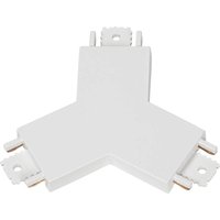 Lindby Y-connector Lumaro, white, 7.85 cm, plastic