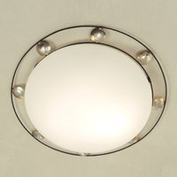 Holländer Fraterna taklampa, glas, metall, Ø 52 cm