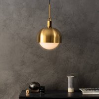 Buster + Punch Forked brass/opal glass Ø 25 cm