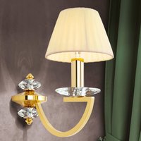 ORION Avala wall lamp, solid brass