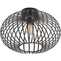 Lindby Deckenlampe Rosalea, messingfarben, Metall, 40cm, E27
