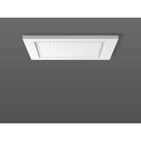 BEGA RZB Hemis Square LED ceiling lamp 40x40 cm 3,000 K