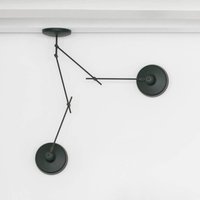 GRUPA Arigato ceiling lamp 2-bulb 110cm black