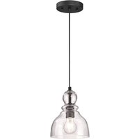 Westinghouse Hängeleuchte Fiona, bronzefarben geölt, Ø 18 cm