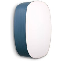 LZF Guijarro Medium LED-Wandleuchte, blau
