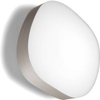 LZF LAMPS LZF Guijarro Large LED-vägglampa, grå