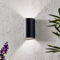 Nordlux LED-utomhusvägglampa Rold, rund form