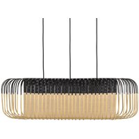 Forestier Bamboo oval M pendulum black/nature