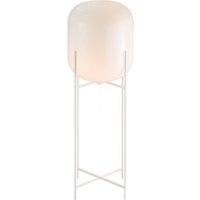 pulpo golvlampa Oda Big, vit/vit, höjd 140 cm